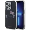 Hello Kitty HKHCP14LHKHLK Apple iPhone 14 Pro 6.1″ juodos spalvos kietas dėklas IML Kitty Face
