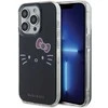 Apple iPhone 15 Pro Hello Kitty dėklas IML Kitty Face (HKHCP15LHKHLK) juodos spalvos