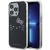 Apple iPhone 15 Pro Max Hello Kitty dėklas IML Kitty Face (HKHCP15XHKHLK) juodos spalvos