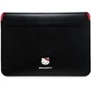Nešiojamo kompiuterio krepšys 14" Hello Kitty Sleeve PU Metal Logo (HKCS14PGHDLMK) juodos spalvos