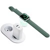3Mk apsauginis indukcinis tinklo įkroviklis 3mk HARDY įkroviklis PD 2in1 33W USB-C USB-A - baltas