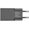 Įkroviklis jungiama į tinklą 4smarts FlatPlug Duos 30W GaN USB-C/USB-A juoda