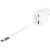 Įkroviklis jungiama į tinklą 4smarts PDPlug Slim 65W GaN Jojo balta