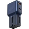 Įkroviklis jungiama į tinklą Energea TravelGo Adapteris 35 USB-A/USB-C 35W mėlyna