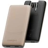 Laidinis įkroviklis Energea TravelWorld Edge 65W 2xUSB-C PD/PPS/QC3.0 (US/UK/EU) aukso spalvos