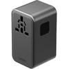 Įkroviklis jungiama į tinklą Energea TravelWorld Adapteris GaN 160W PD 3xUSBC/USB-A gunmetal