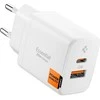 Įkroviklis Spigen Essential 20W Wall Charger EE202EU, baltas