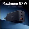 Įkroviklis Spigen Essential 67W Wall Charger EE673EU, juodas