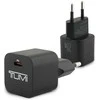 Laidinis įkroviklis TUMI Smart Power 20W USB-C juodos spalvos