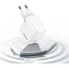 Įkroviklis jungiama į tinklą USAMS CC339 T76 45W GaN Fast Charger USB-C balta