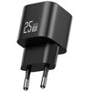 Charger USAMS JC Series CC289 25W GaN Mini Fast Charger USB-C juodos spalvos