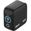 Verbatim, pilka 2 x USB-C / 1 x USB-A, pilka, 65W, Wymienne wtyczki EU, UK, USA