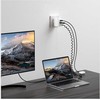 Įkroviklis podróży 4smarts Flex adapterHub 65W GaN USB-C/USB-A/HDMI balta