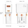4smarts Weltreiseadapter Nomad Pocket 25W, baltas