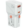 4smarts Weltreiseadapter Nomad Pocket 25W, baltas