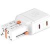 4smarts kelioninis adapteris „Nomad Pocket“ 65 W, baltas