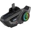 Motociklo domofonas Crown C10 Bluetooth 5.3 Juodas