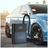 Įkroviklis „4smarts PitStop+“ 8800 mAh, išorinė baterija su kompresoriumi ir žibintuvėliu, juodas