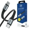 3Mk Protection 3mk Hyper Cable N-SERIES USB-C / USB-C 50cm PD 3.0 QC 3.0 20V/3A 60W - juodas