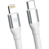 3Mk Protection 3mk Hyper Cable N-SERIES USB-C / Lightning 3m PD 3.0 9V/3A 27W - baltas