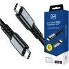 3Mk Protection Accessories - 3mk Hyper Cable N-SERIES Thunderbolt 4 2m 48V/5A 40Gb/s 240W 8K60Hz Juodas