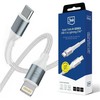3Mk Protection 3mk Hyper Cable N-SERIES USB-C / Lightning 50cm PD 3.0 9V/3A 27W - baltas