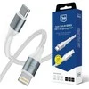 3Mk Protection 3mk Hyper Cable N-SERIES USB-C / Lightning 50cm PD 3.0 9V/3A 27W - baltas