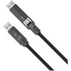 4smarts ComboCord USB4 HDMI 240W 1.5m juodas kabelis