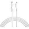 4smarts Lightning–USB-C MFI kabelis 30W 1.5m baltas
