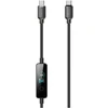 Kabelis 4smarts ScreenCord 240W USB-C/USB-C 1.2 m juodas