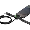 Energea Flow Duo Watch 2-in-1 USB-C į USB-C laidas + Samsung Watch įkroviklis 480Mb/s 60W 1.5m juodas