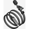 USB kabelis Energea, kelioninis kabelis, 2 į 1 USB-C į USB-C/USB-A, 480 Mbps, 60 W, 1,2 m, metalinis