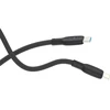 Motorola Silicone cable SC18D13215 USB-C to USB-C 1m, 5A Juodas BULK