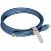 Motorola Silicone cable USB-C to USB-C 2m, 5A Mėlyna