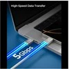 „Spigen Essential USB C“ – USB C 100 W audinio kabelis, baltas EB10015CC