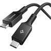 Spigen Essential USB C to USB C 240W Fabric Cable, juodas EB24015CC