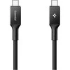 Spigen Essential USB C to USB C 240W Fabric Cable, juodas EB24015CC