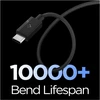 Kabelis Spigen Essential EB6015CC USB-C 60W 150 cm - juoda
