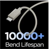 Kabelis Spigen Essential EB6015CC USB-C 60W 150 cm - titano