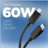 Kabelis Spigen Essential EB6015CC USB-C 60W 150 cm - juoda