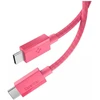 Kabelis Spigen Essential EB6015CC USB-C 60W 100 cm - rožinis