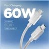 Kabelis Spigen Essential EB6015CC USB-C 60W 150 cm - balta
