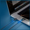Spigen EB6010CC USB-C 60W Cable 100 cm - Juodas