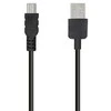 Oem Cable USB A to Mini USB (navi / camera) 1 m juodas