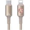 Kabelis USAMS Huan Series SJ753 30W USB-C į Lightning 1,2 m titaninis