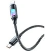 Kabelis USAMS TC Series SJ749 30W USB-C į Lightning 1,2 m, tamsinti