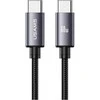 Kabelis USAMS U91 60W USB-C į USB-C 1m, tamsinimui