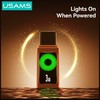 Kabelis USAMS U92 18W USB-C to USB-A 1.2m juodos spalvos