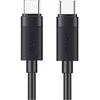 USAMS U94 60W USB-C į USB-C kabelis 1m juodas