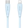 Kabelis USAMS Žalias Series SJ717 30W USB-C į Lightning 1m mėlynos spalvos